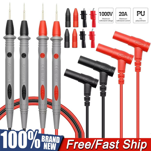 Multimeter test leads gold - multimeter,